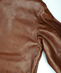 Aero A-2 Military Flight Jacket, size 52, Russet Vicenza Horsehide