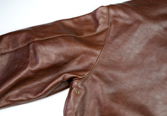 Aero A-2 Military Flight Jacket, size 52, Russet Vicenza Horsehide