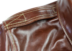 Aero A-2 Military Flight Jacket, size 42, Tobacco Badalassi Cowhide