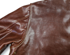 Aero A-2 Military Flight Jacket, size 42, Tobacco Badalassi Cowhide