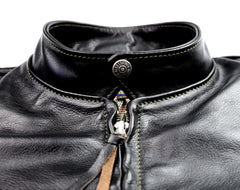 Aero Board Racer, size 40, Blackened Brown Vicenza Horsehide