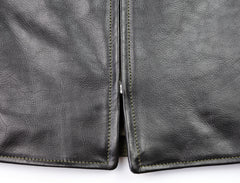 Aero Board Racer, size 40, Blackened Brown Vicenza Horsehide