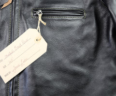 Aero Board Racer, size 40, Blackened Brown Vicenza Horsehide