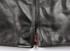 Aero Board Racer, size 42, Blackened Brown Vicenza Horsehide