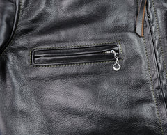 Aero Board Racer, size 40, Blackened Brown Vicenza Horsehide
