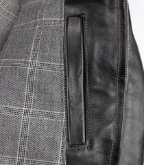 Aero Board Racer, size 40, Blackened Brown Vicenza Horsehide