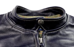 Aero Board Racer, size 44, Navy Blue Vicenza Horsehide