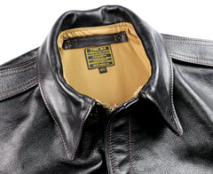 Aero A-2 Military Flight Jacket, size 40, Blackened Brown Vicenza Horsehide