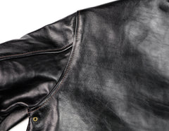 Aero A-2 Military Flight Jacket, size 40, Blackened Brown Vicenza Horsehide