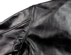 Aero A-2 Military Flight Jacket, size 42, Blackened Brown Vicenza Horsehide
