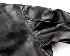 Aero A-2 Military Flight Jacket, size 42, Blackened Brown Vicenza Horsehide