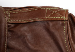 Aero A-2 Military Flight Jacket, size 44, Russet Vicenza Horsehide