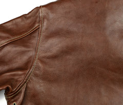 Aero A-2 Military Flight Jacket, size 44, Russet Vicenza Horsehide