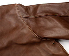 Aero A-2 Military Flight Jacket, size 44, Russet Vicenza Horsehide