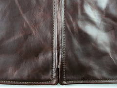 Aero Cafe' Racer, size 42, Brown CXL Horsehide
