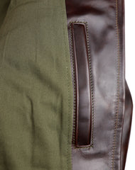 Aero Cafe' Racer, size 42, Brown CXL Horsehide