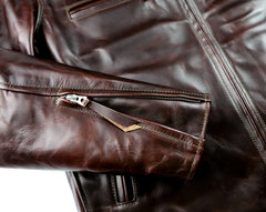 Aero Cafe' Racer, size 42, Brown CXL Horsehide