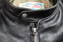 Aero Cafe' Racer, size 42, Tumbled Black CXL Horsehide