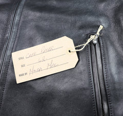 Aero Cafe' Racer, size 42, Tumbled Black CXL Horsehide