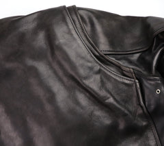 Aero Cafe' Racer, size 42, Tumbled Black CXL Horsehide