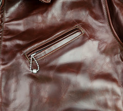 Aero Half Belt Deluxe, size 46 (fits like size 50), Brown CXL Steerhide