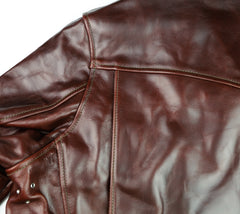 Aero Half Belt Deluxe, size 46 (fits like size 50), Brown CXL Steerhide