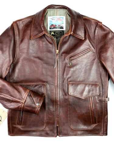 Aero Half Belt Deluxe, size 38 (fits like size 42), Tumbled Brown CXL FQHH