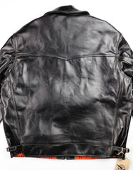 Aero Highwayman, sz 44 (fits like 48), Black Chromexcel Horsehide