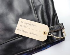 Aero Highwayman, size 44, Black Chromexcel Steerhide