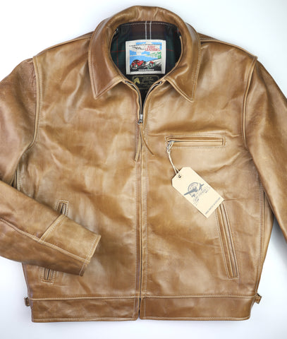 Aero Highwayman, sz 42 (fits like 46), Natural Chromexcel FQHH