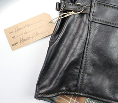Aero Maxwell, size 44, Blackened Brown Vicenza Horsehide