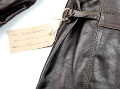 Aero Original Hercules, size 46 (fits like 48), Dark Seal Vicenza Horsehide