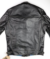 Aero Premier Highwayman, size 38, Blackened Brown Vicenza Horsehide