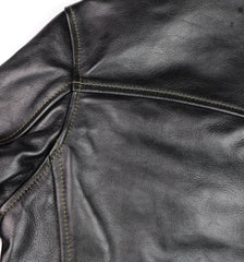 Aero Premier Highwayman, size 38, Blackened Brown Vicenza Horsehide