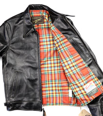 Aero Premier Highwayman, size 38, Blackened Brown Vicenza Horsehide