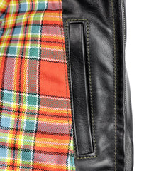Aero Premier Highwayman, size 38, Blackened Brown Vicenza Horsehide