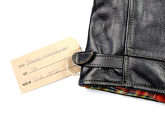 Aero Premier Highwayman, size 38, Blackened Brown Vicenza Horsehide
