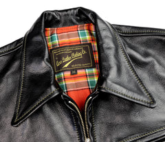 Aero Premier Highwayman, size 38, Blackened Brown Vicenza Horsehide