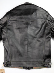 Aero Premier Highwayman, size 38, Blackened Brown Vicenza Horsehide