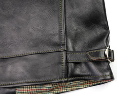 Aero Premier Highwayman, size 38, Blackened Brown Vicenza Horsehide
