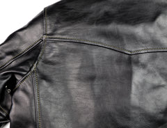 Aero Premier Highwayman, size 38, Blackened Brown Vicenza Horsehide