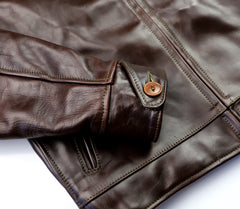 Aero Premier Highwayman, sz 40, Brown CXL Horsehide