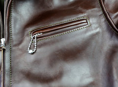 Aero Premier Highwayman, sz 40, Brown CXL Horsehide