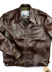 Aero Premier Highwayman, sz 40, Brown CXL Horsehide