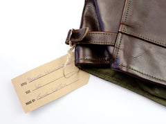 Aero Premier Highwayman, sz 40, Brown CXL Horsehide