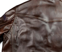 Aero Premier Highwayman, sz 40, Brown CXL Horsehide