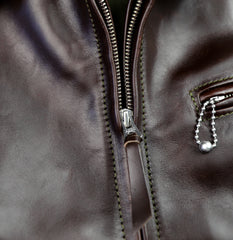 Aero Premier Highwayman, sz 40, Brown CXL Horsehide