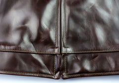Aero Premier Highwayman, sz 40, Brown CXL Horsehide