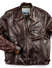 Aero Premier Highwayman, sz 40, Brown CXL Horsehide