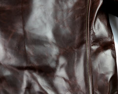 Aero Premier Highwayman, sz 40, Brown CXL Horsehide